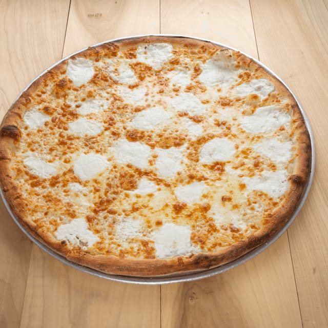 White Pie Pizza.