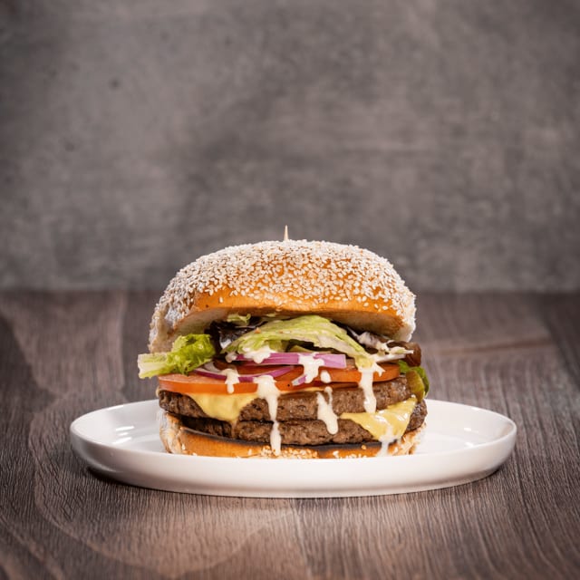 Double Decker Burger.