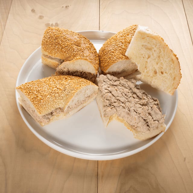 Tuna Salad J-Bagel.