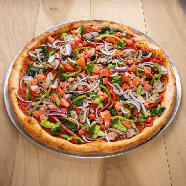 Vegetable Pizza.