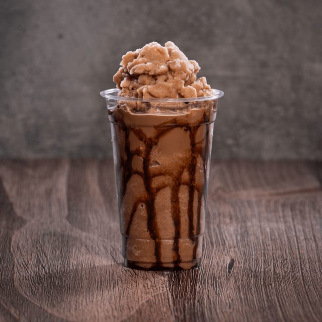 Iced Caramel Mocha Latte.