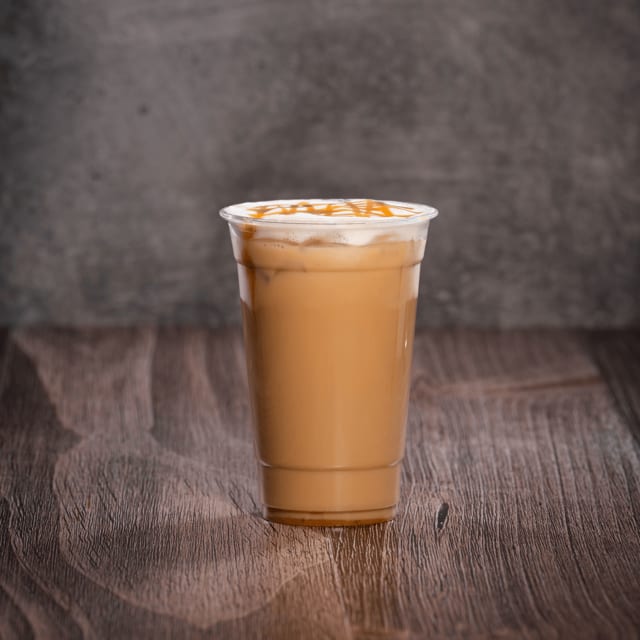 Iced Caramel Latte.