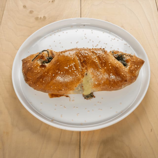 Spinach & Cheese Calzone.