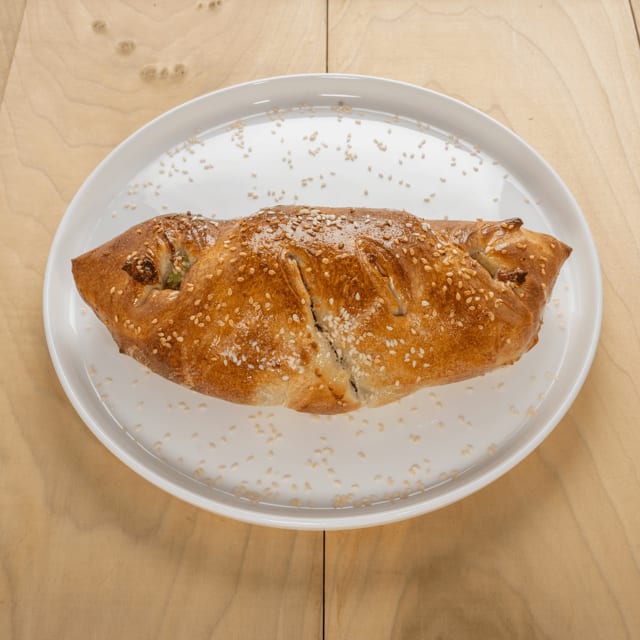 Broccoli & Cheese Calzone.