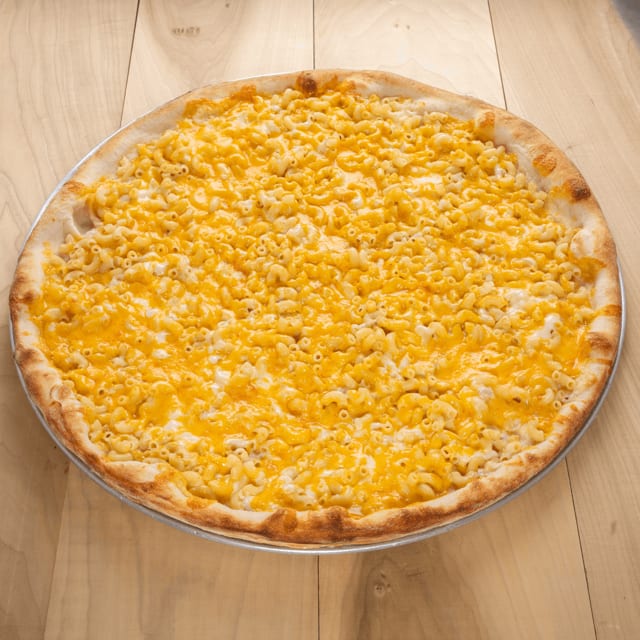 Mac & Cheese Pizza.
