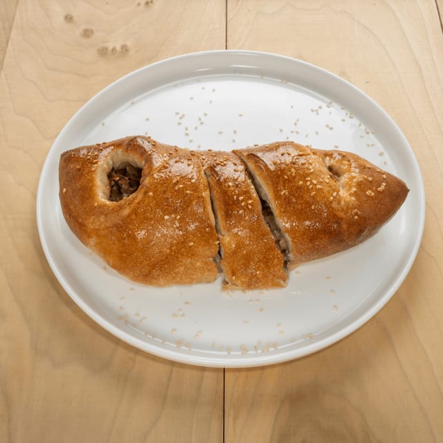 Mushroom & Cheese Calzone.