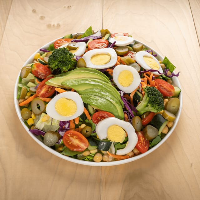 Design Your Own Large 7 Toppings Salad.