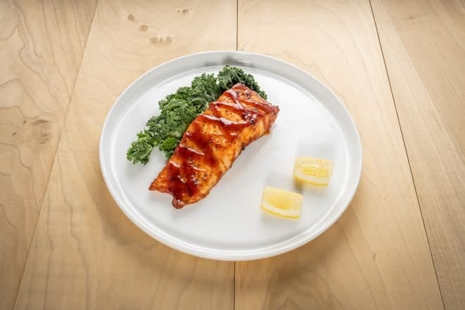 Teriyaki Salmon (GF).
