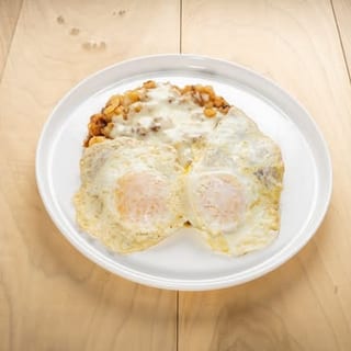 Sweet Home Kentucky Fried Eggs & Fritters