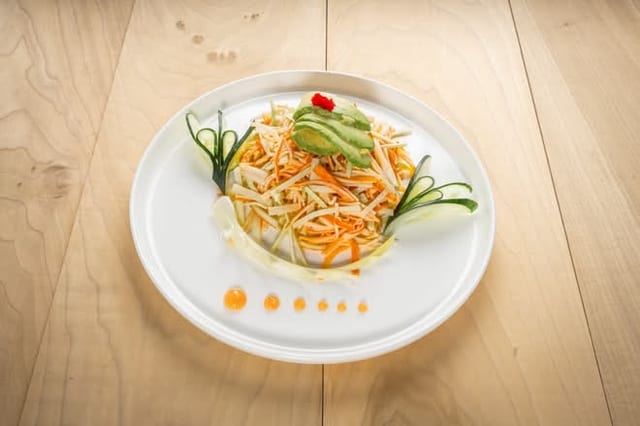 Spicy Kani Salad Roll.